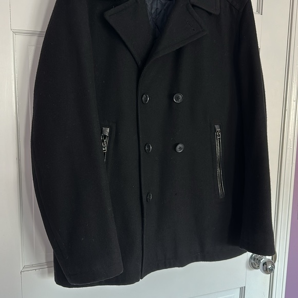 Michael Kors Wool Jacket XL Black - Picture 4 of 9